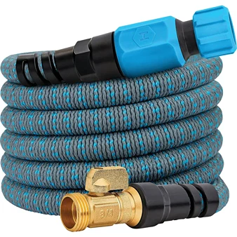 Versatile Hydrotech 5 8 x 25′ Blue Expandable Burst Proof Hose Long-Lasting