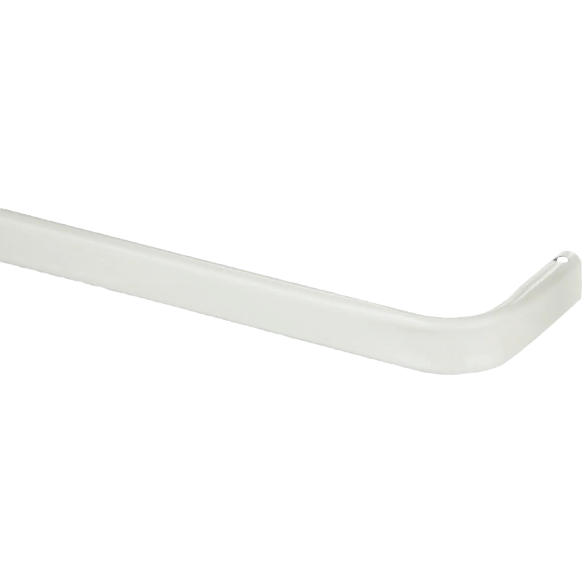 Selected Kenney White 2 in. Single Curtain Rod 28 to 48 in. Carefully Designed