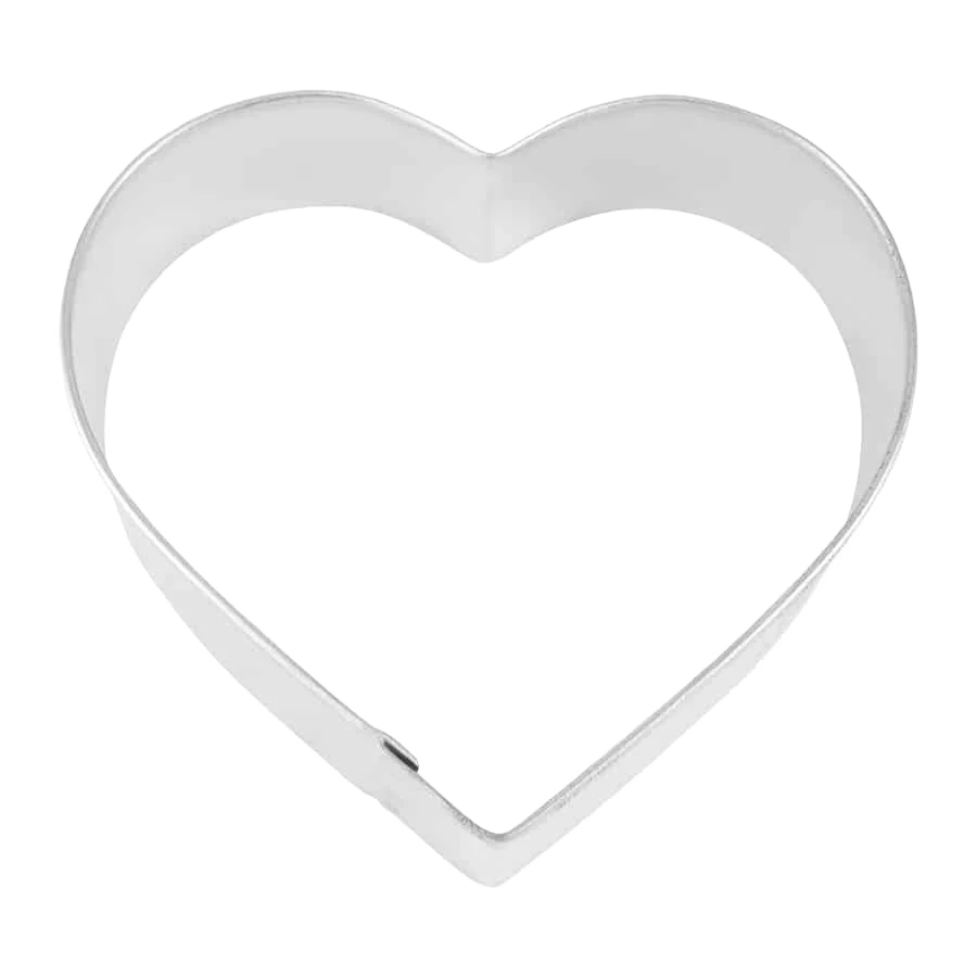 Authentic R M International Heart Cookie Cutter 3.25 in. Sophisticated