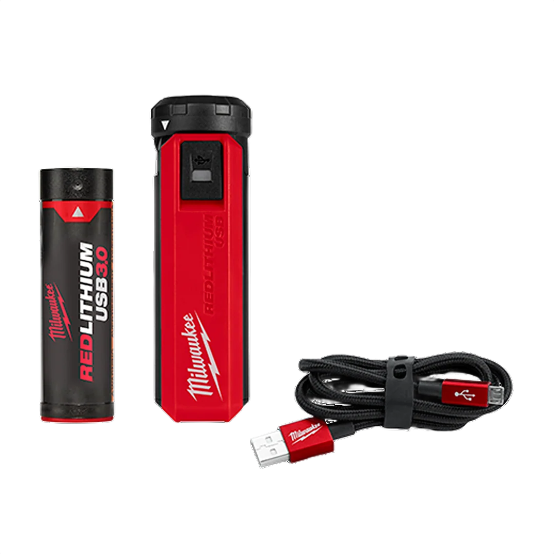 Flexible Milwaukee REDLITHIUM™ USB Portable Power Source Kit Outstanding