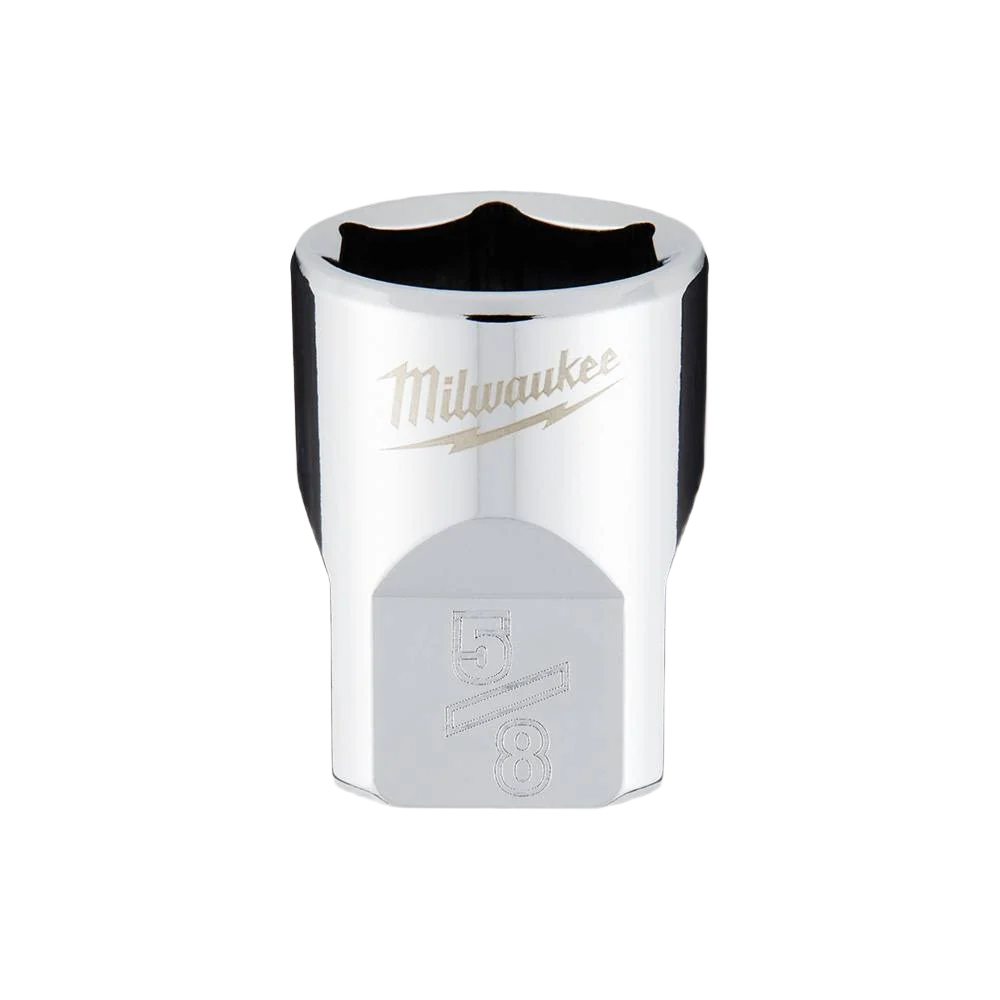 Eco-Friendly Milwaukee 3 8 Drive 5 8 Standard Socket w FOUR FLAT™ Sides Sophisticated