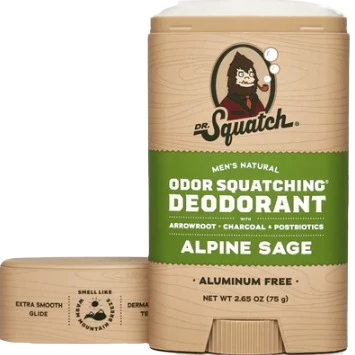 Efficient Dr. Squatch Alpine Sage Deodorant 2.65 oz. Fashionable