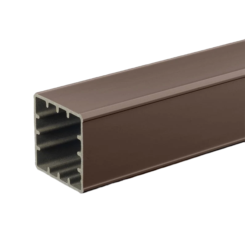 Sophisticated TimberTech RadianceRail Express Composite 4 x 4 x 96 Matte Espresso Post Sleeve Healthy