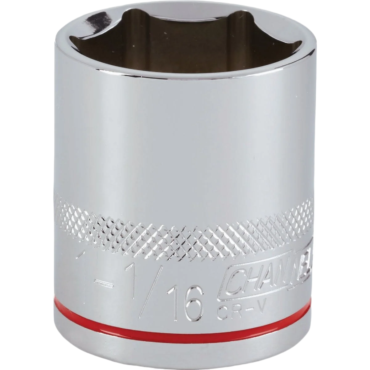 Durable Channellock 1 2 in. Drive 1-1 16 in. 6-Point Shallow Standard Socket First-Class