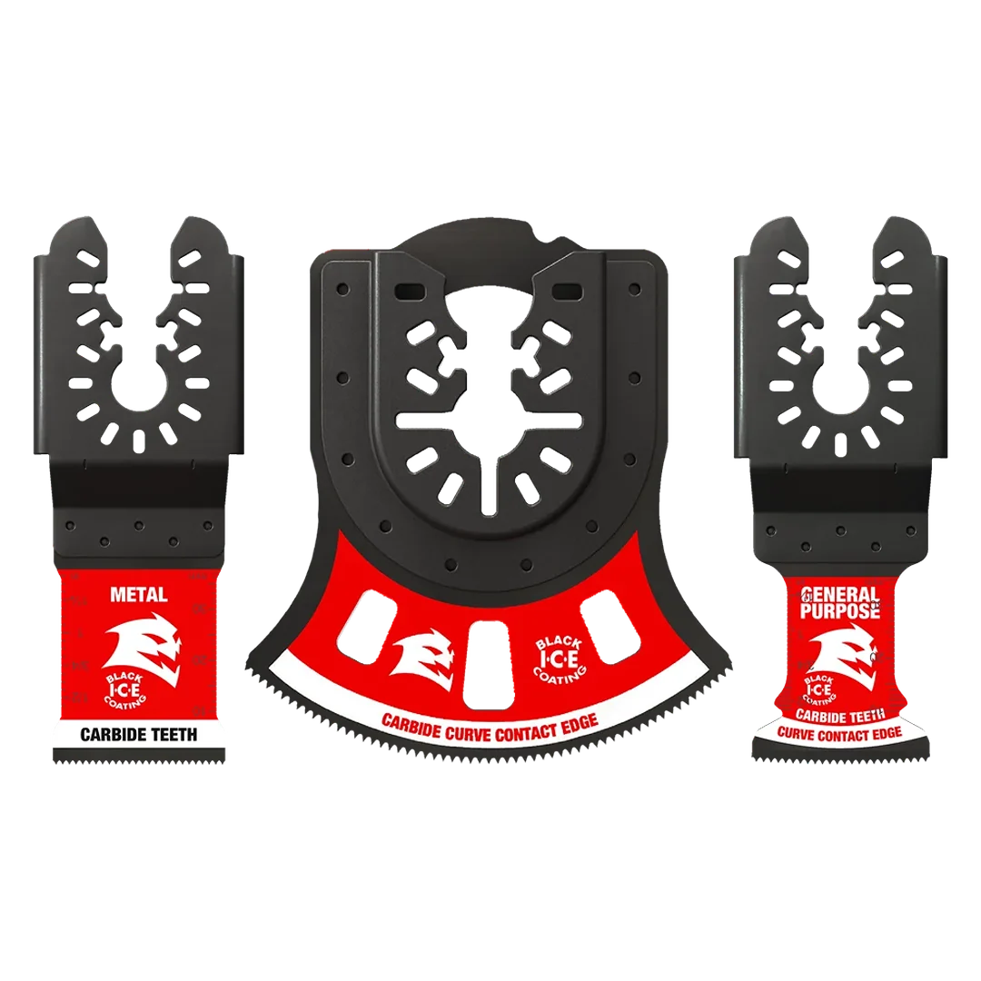 Innovative Diablo Universal Fit Carbide Oscillating Blade Set 3PC Trendy