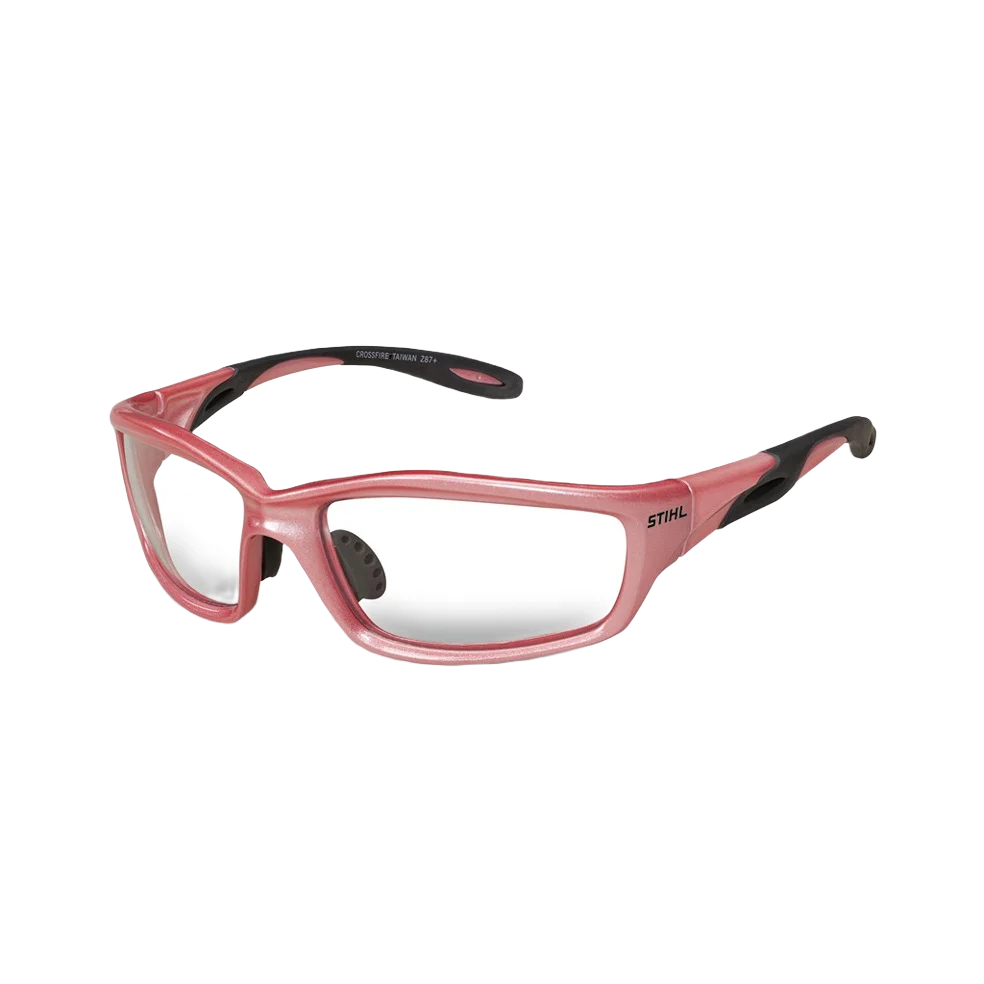 Elegant STIHL Cotton Candy Glasses with Clear Lens Eco-Friendly