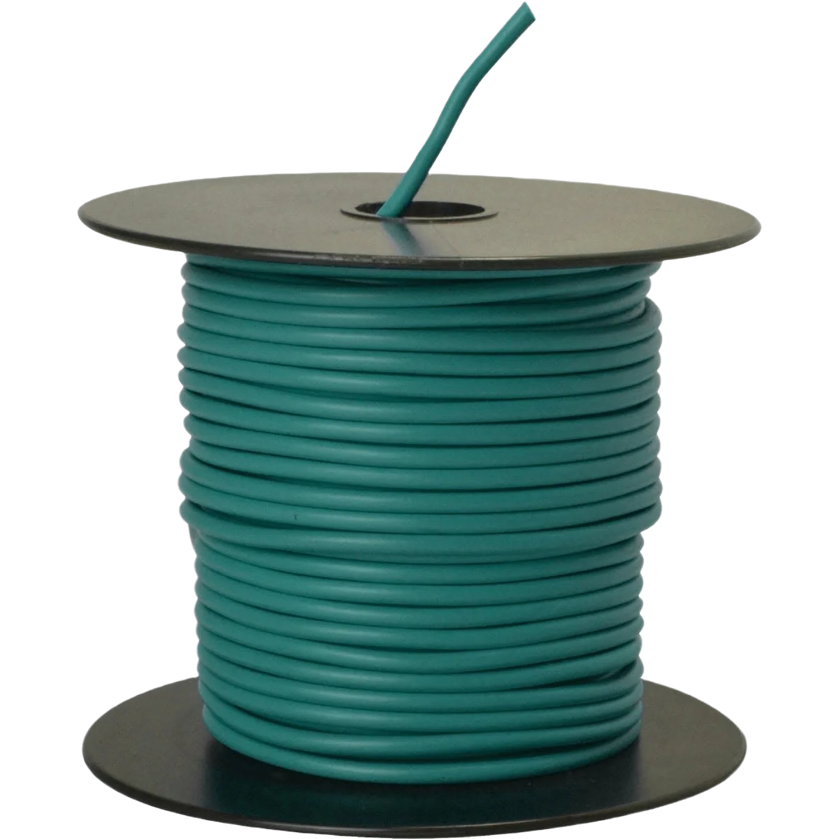 Clean Road Power 100 ft. Green 14-Gauge PVC-Coated Primary Wire User-Friendly