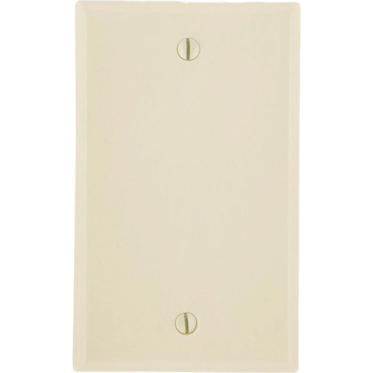 Genuine Leviton 1-Gang Ivory Standard Thermoset Blank Wall Plate Authentic