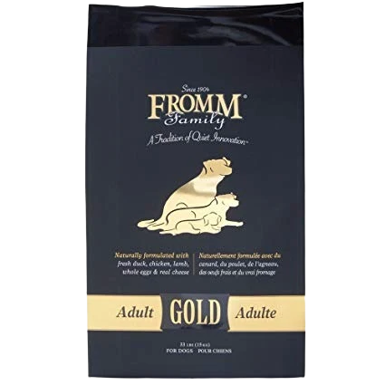 Sophisticated Fromm Gold Adult Dry Dog Food 30 lb. Comfortable