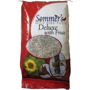 Enhanced Sommer’s Deluxe with Fruit Wild Bird Food 25 lb. Modern