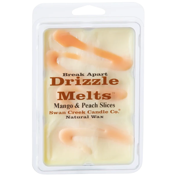 Casual Swan Creek Mango Peach Drizzle Melts 6-Pack Minimalist