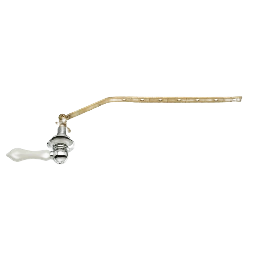 Versatile Danco Universal Decorative Toilet Handle in Chrome with White Handle Next-Generation
