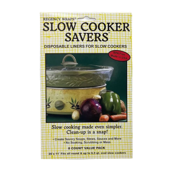 Smart Regency Slow Cooker Saver 8-Pack Detailed
