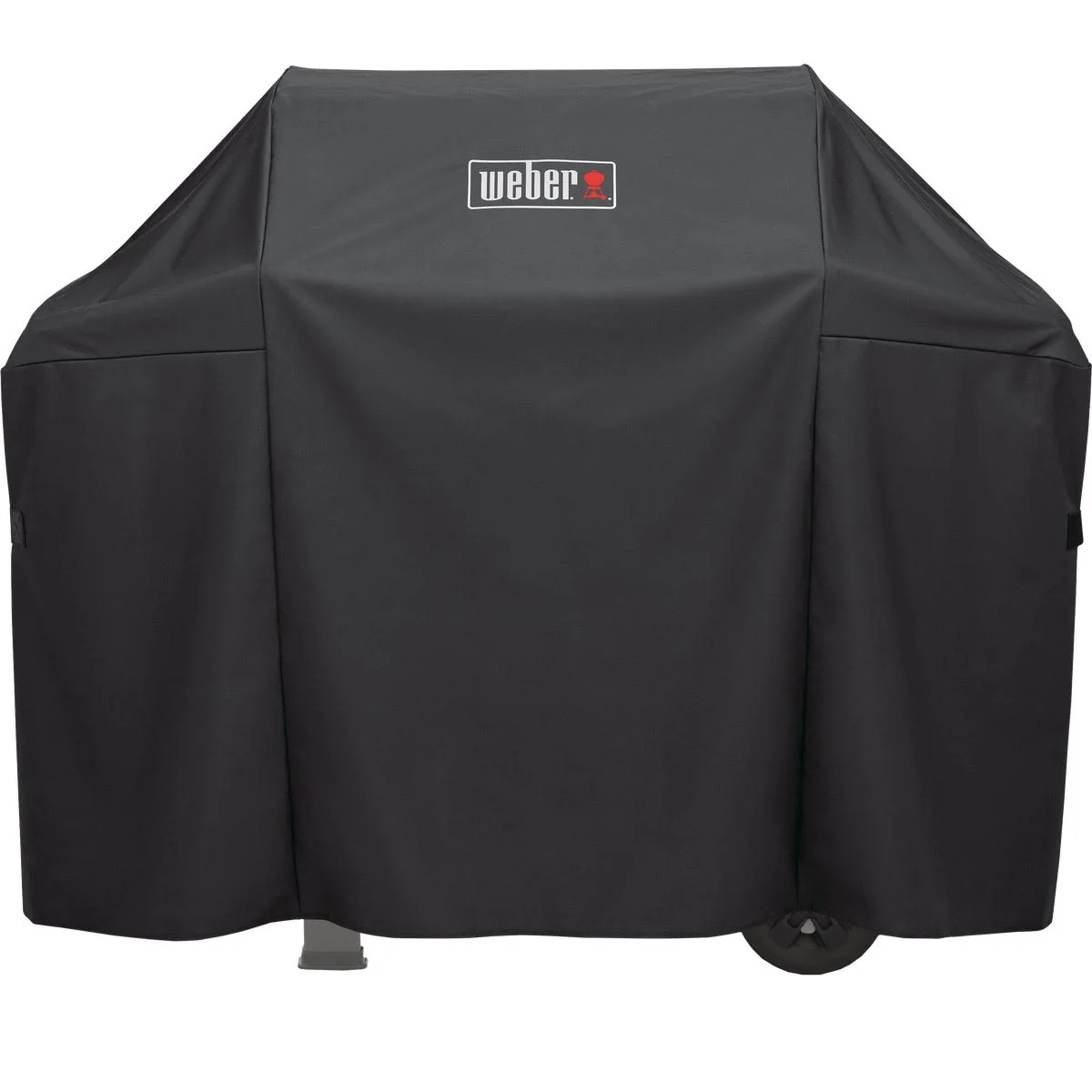 Responsible Weber Spirit II 3 Burner Black Polyester Gas Grill Cover 42 in. Luxury