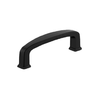User-Friendly Amerock Franklin 3 Center-to-Center Matte Black Cabinet Pull Excellent