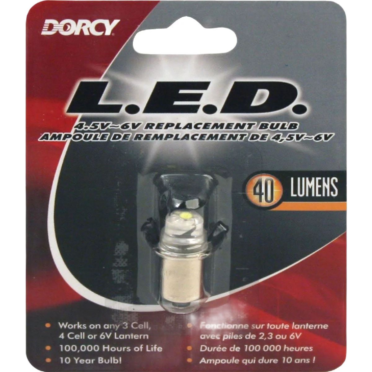 Exceptional Dorcy 3V LED Flashlight Bulb Superior