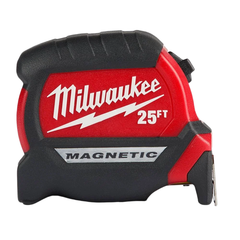 Superior Milwaukee 25′ Compact Wide Blade Magnetic Tape Measure Powerful