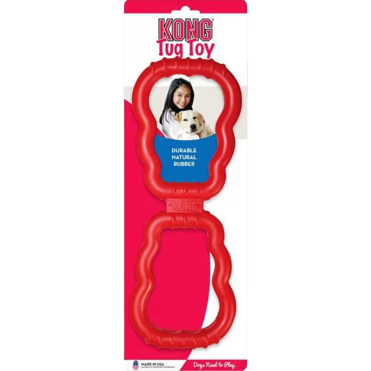Specialty KONG Red Tug Toy Elegant