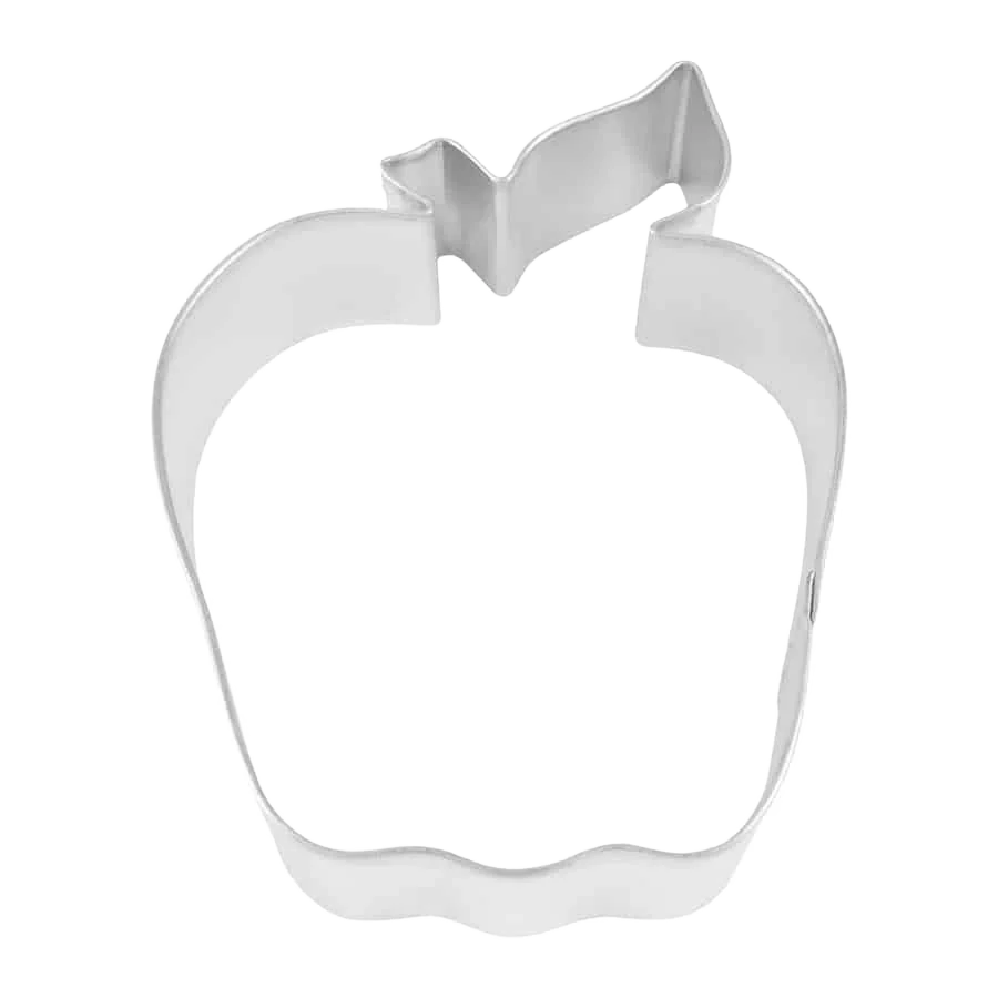 Solid R M International Apple Cookie Cutter 4 in. Fashionable