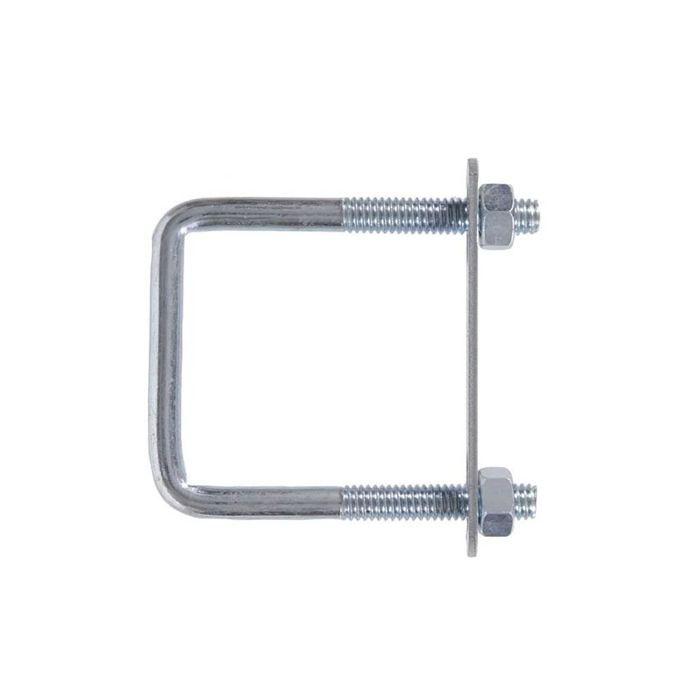 Verified Hillman 5 16-18 x 3 x 2 Square U-Bolt w Plated and Hex Nuts Zinc-Plated Exceptional