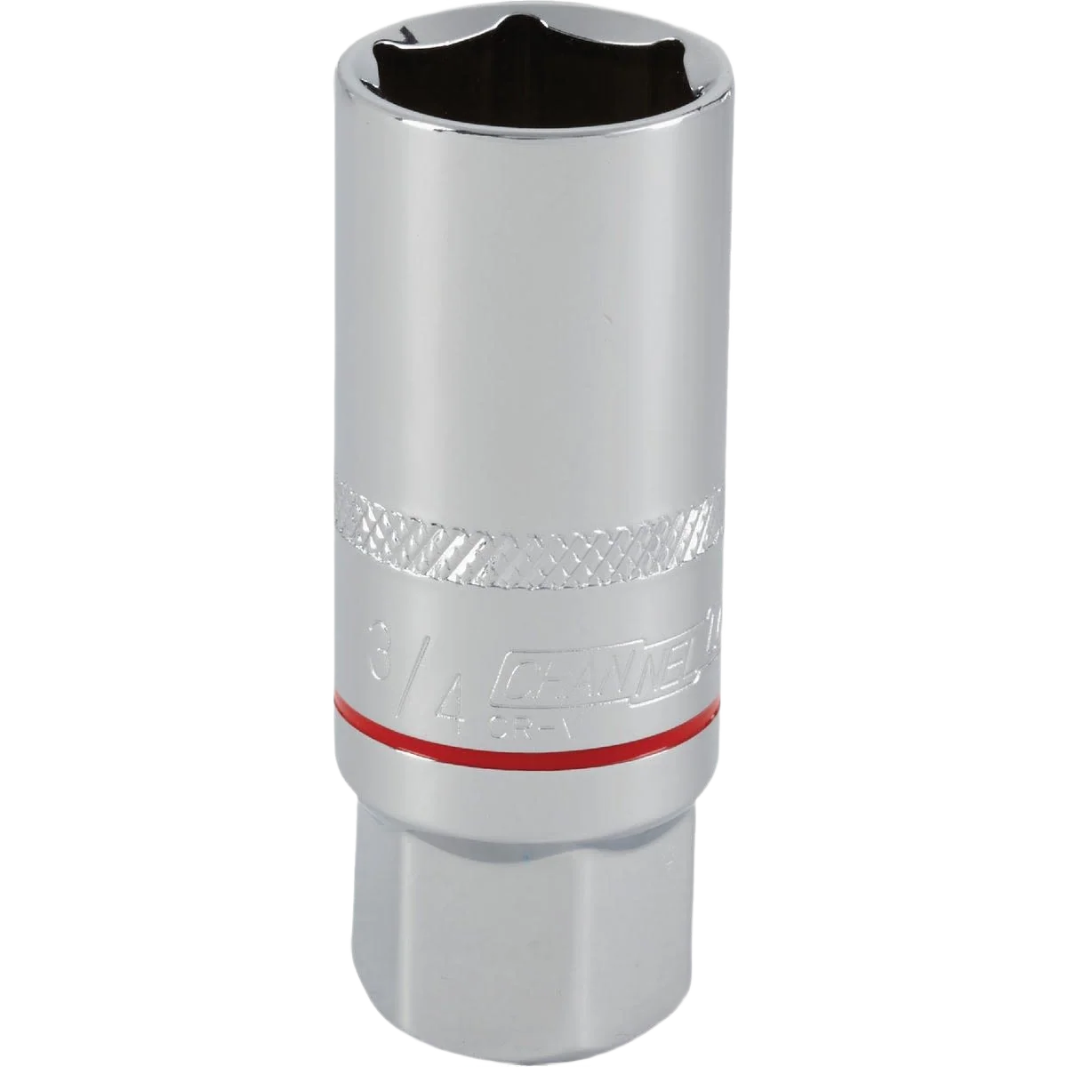 Official Channellock 3 8 in. Drive 3 4 in. 6-Point Standard Spark Plug Socket Premium Material