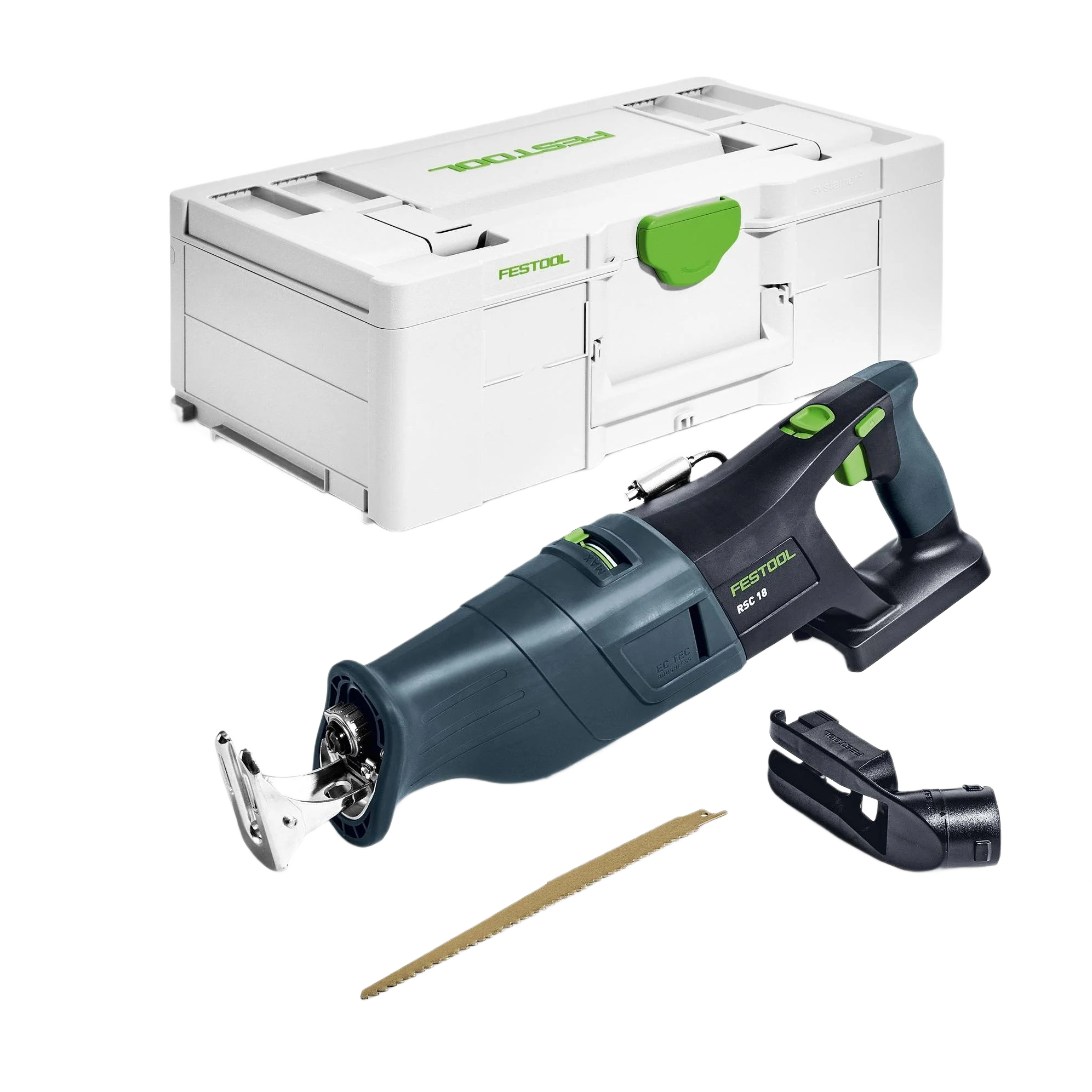 Crafted Festool 576950 RSC 18 EB-Basic Cordless Reciprocating Saw High-Performance