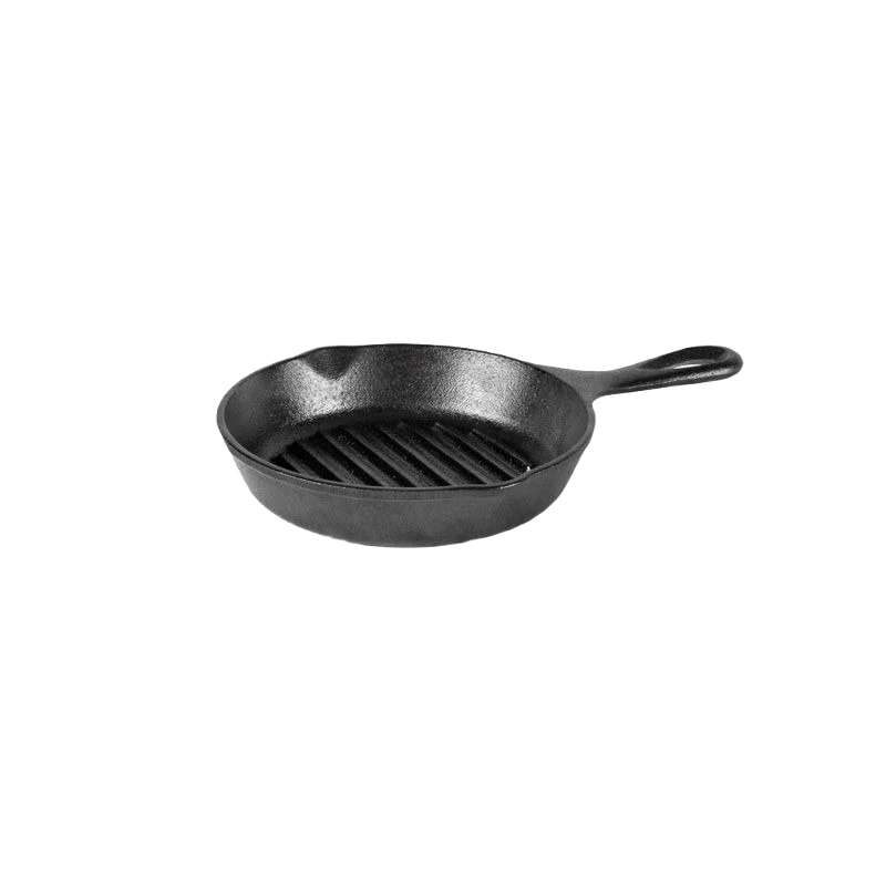 Modern Lodge Cast Iron Grill Pan 6.5 in. Elite