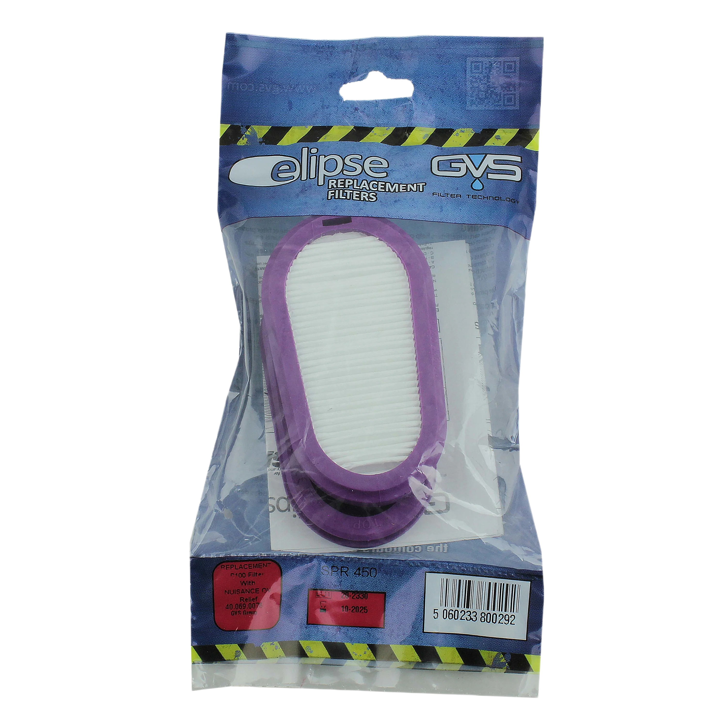 Superior G Elipse P100 Filters with Nuisance Relief Recyclable