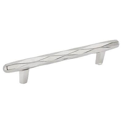Green Amerock St. Vincent 5-1 16 Center-to-Center Polished Nickel Cabinet Pull Excellent