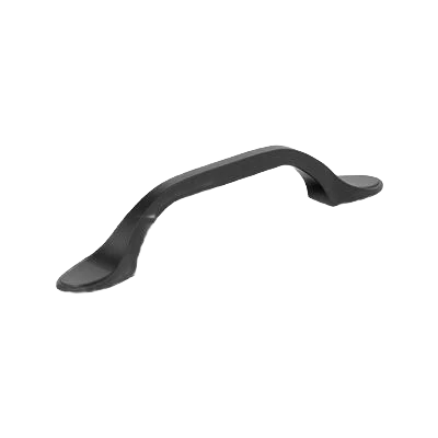 Excellent Amerock Ravino 3-3 4 Center-to-Center Matte Black Cabinet Pull Elegant