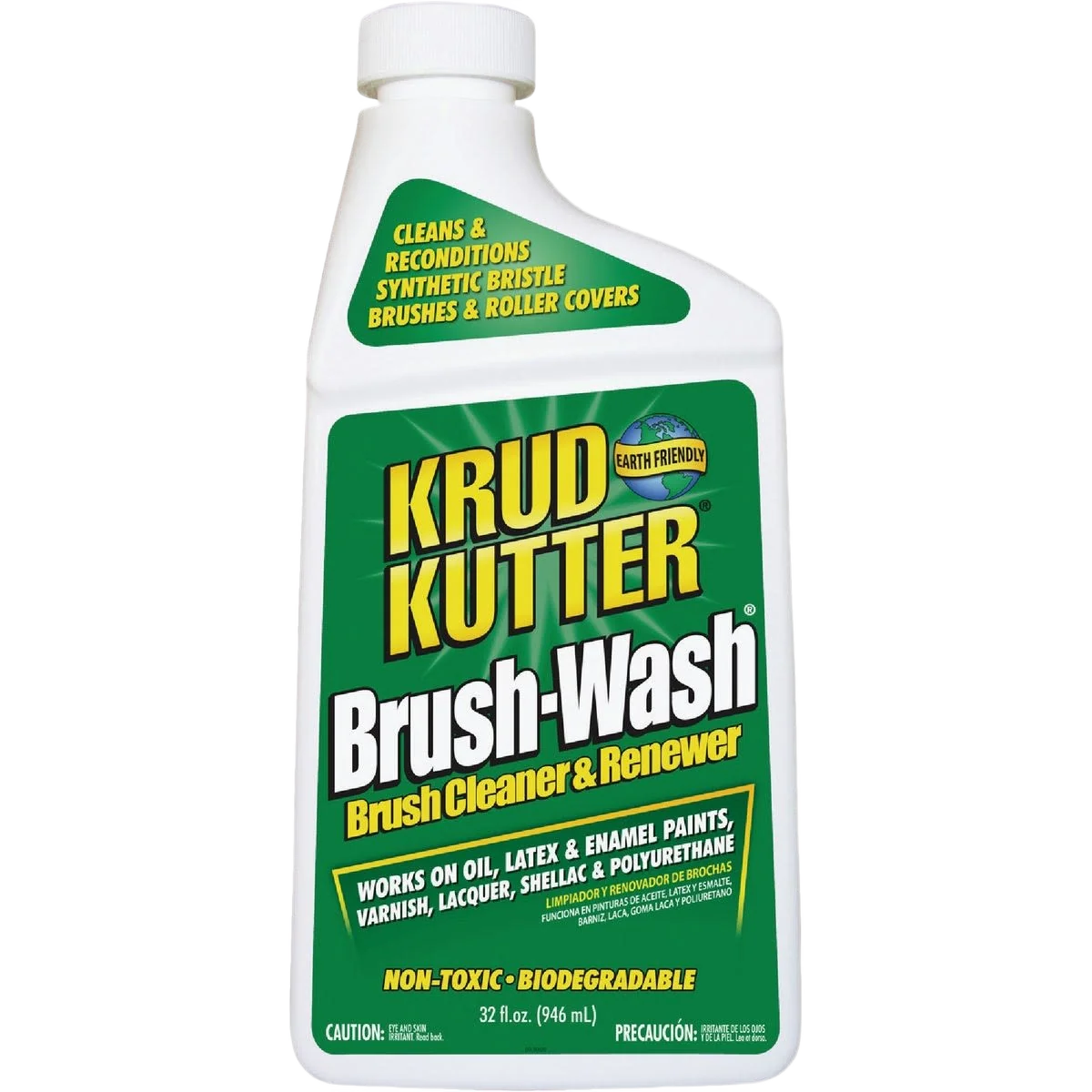 Green Krud Kutter Brush-Wash Brush Cleaner 32 oz. Refined