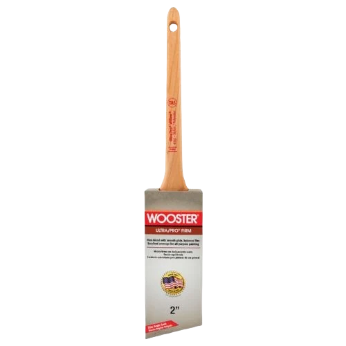 Authentic Wooster Firm Willow Thin Angle Sash Brush 2 in. Original