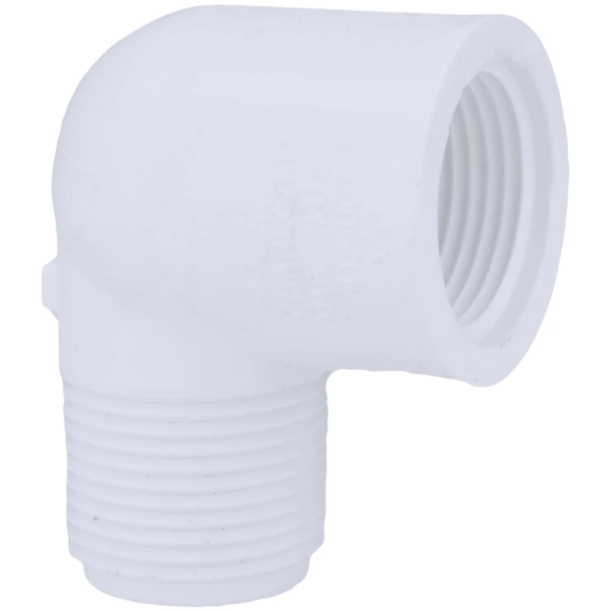 Pure Charlotte Pipe Genova 90 deg. Street Elbow MPT X FPT Clean