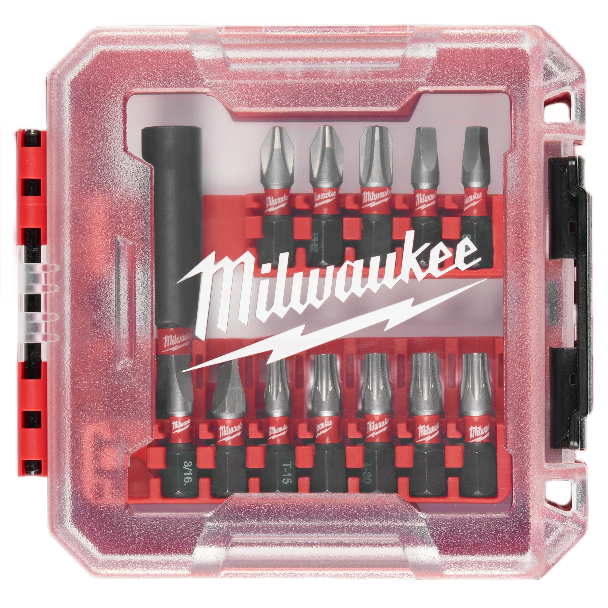 Excellent Milwaukee SHOCKWAVE™ Impact Duty Driver Bit Set 13-Pack Verified