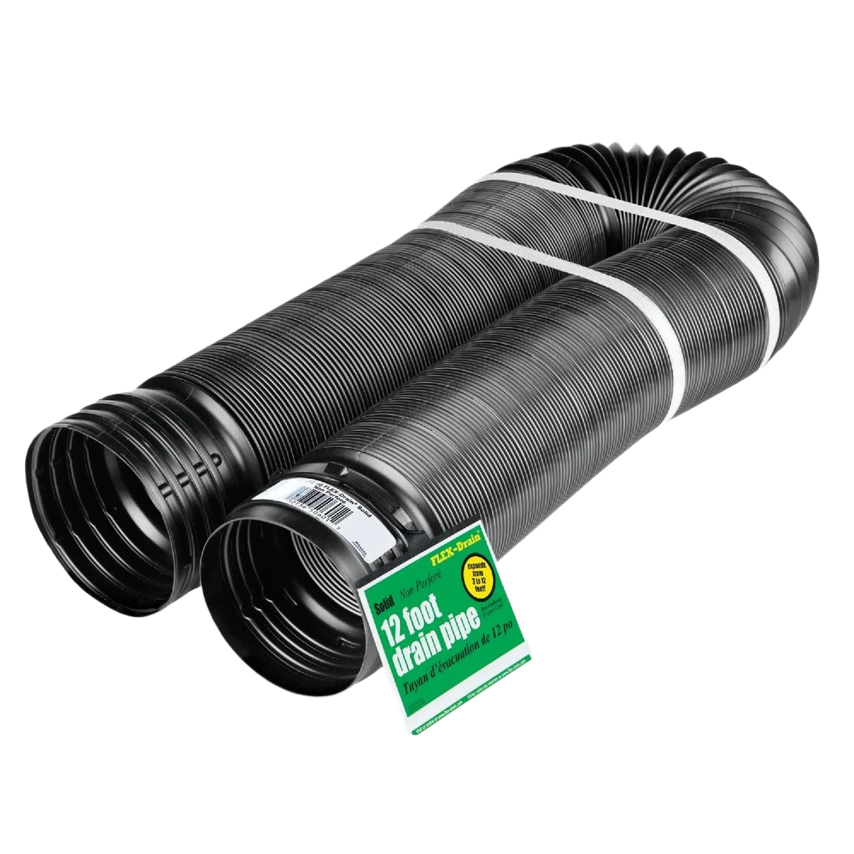 Minimalist Amerimax Expandable Solid Drain Pipe 4 In. x 12 Ft. Powerful