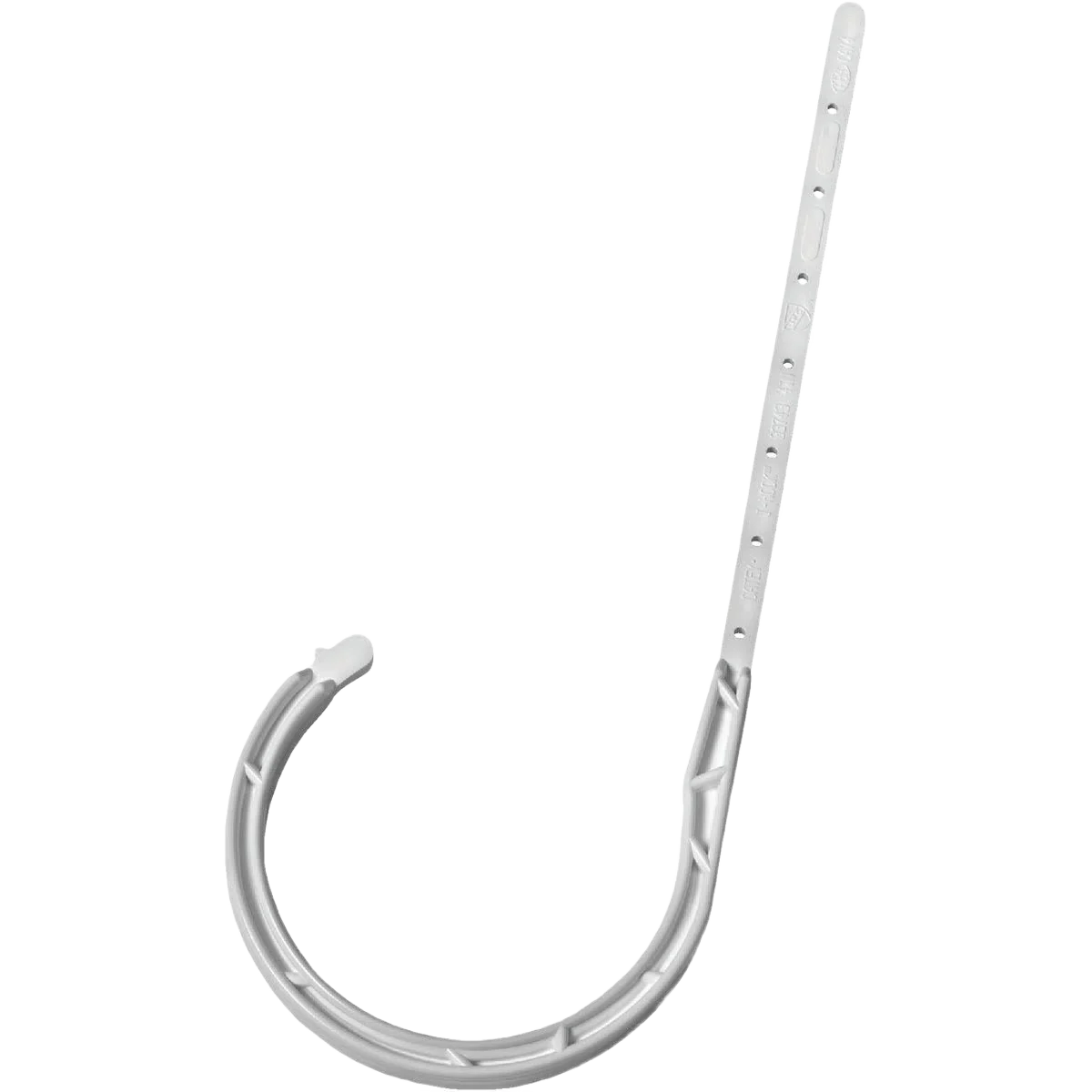 Solid Oatey 4 In. x 7-1 2 In. ABS J-Hook Pipe Holder 4-Pack Premium Material