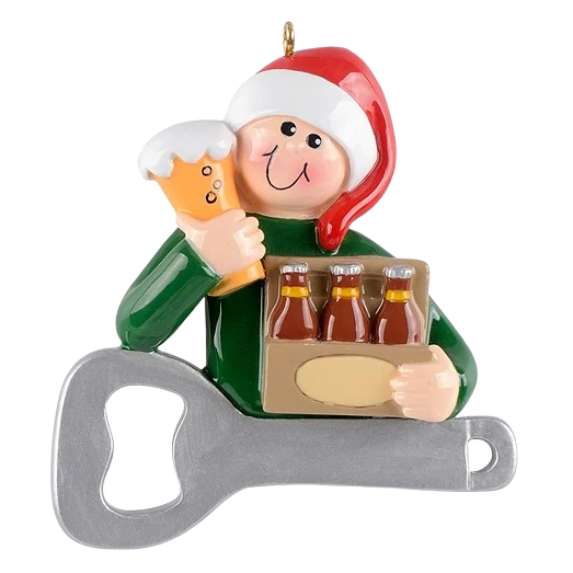 Relaxed Rudolph Me Personalized Chill Time Ornament Natural