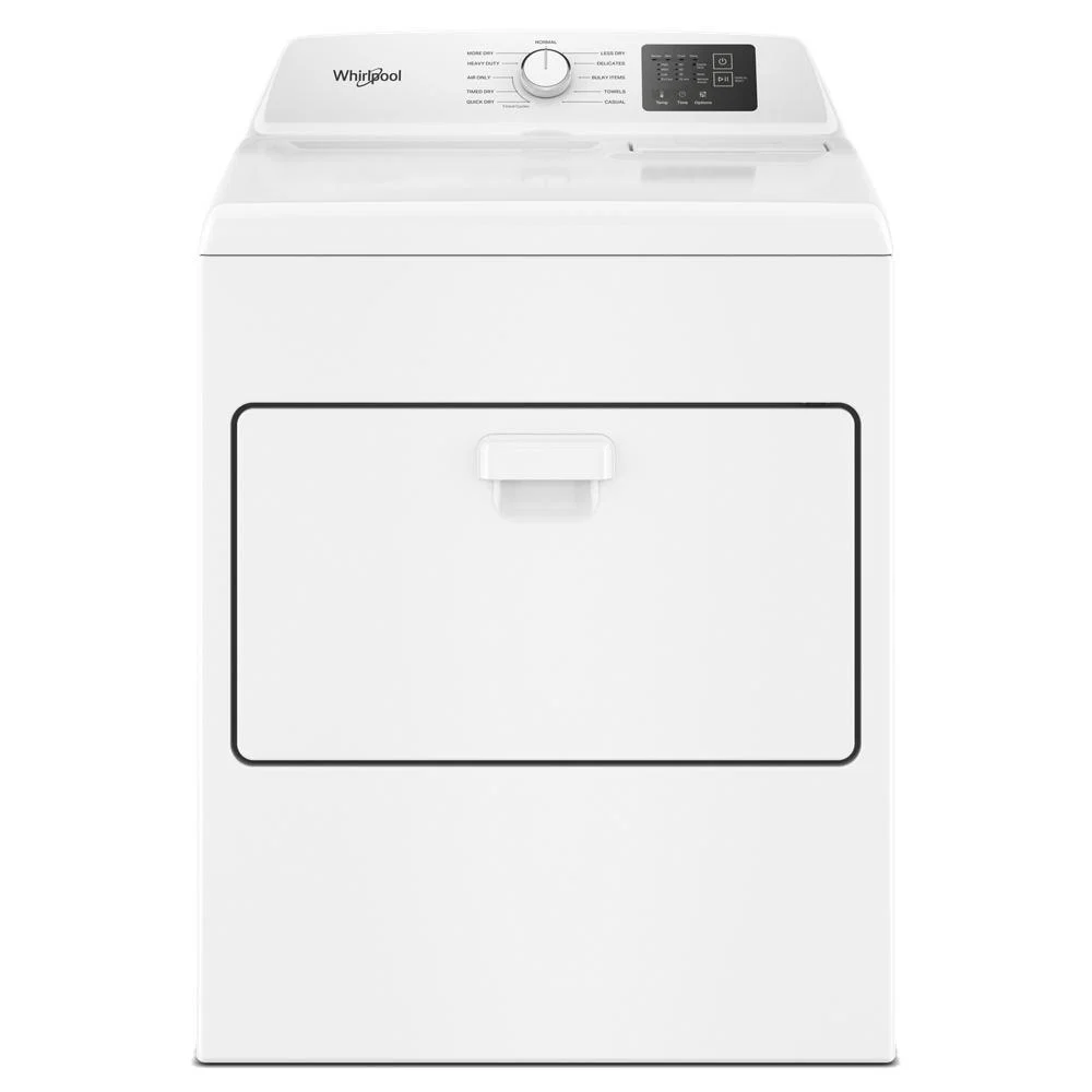 Carefully Designed 7.0 cu. ft. Gas Dryer with Adaptive Dry – Vented Top Load Matching Functional