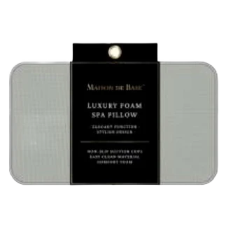Proven Maison de Base Foam Grey Bath Pillow Dependable