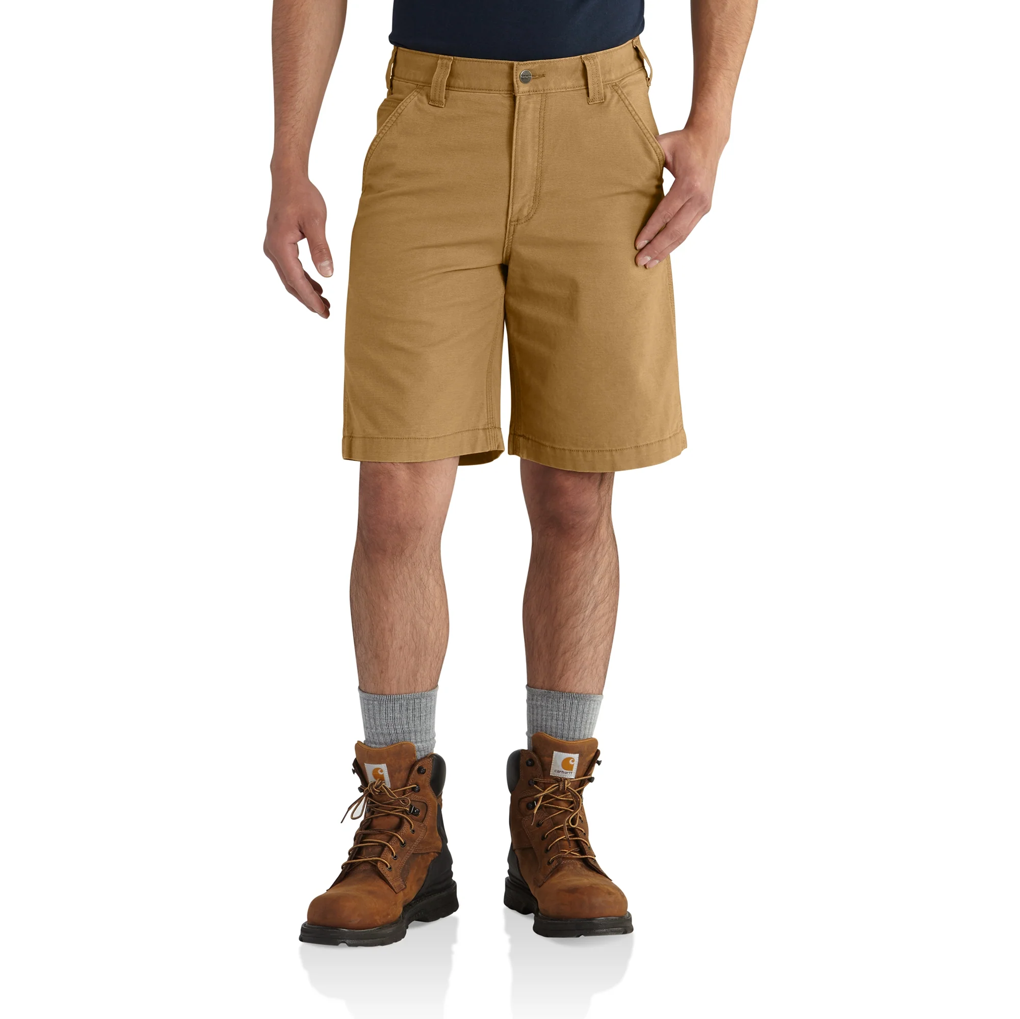 Recyclable Carhartt Men’s Hickory Rugged Flex Canvas Work Shorts 44 Unique