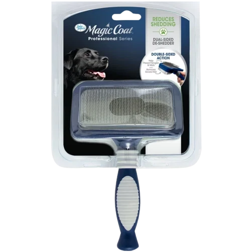 Luxury Four Paws Pro 2-In-1 De-Shedder Brush Unique