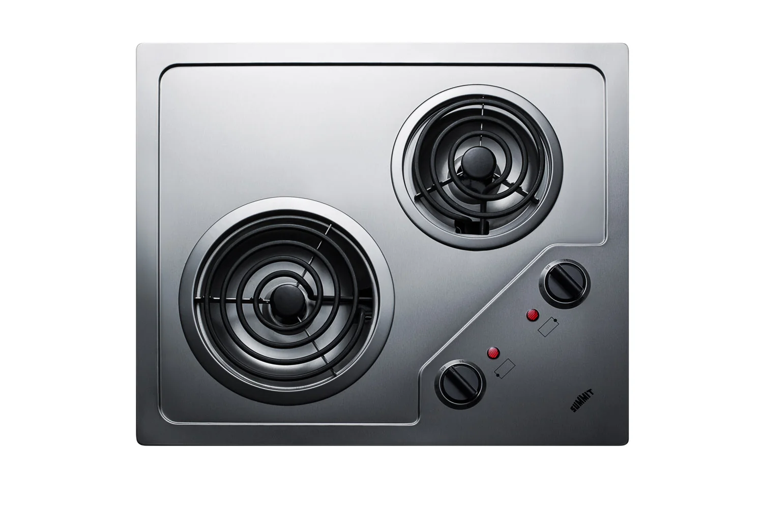 Genuine 21 Wide 115V 2-Burner Coil Cooktop Practical