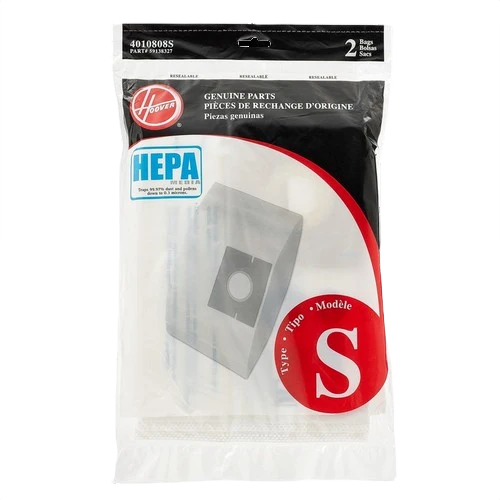 Luxury Hoover Type S HEPA Vacuum Bag 2-Pack Outstanding