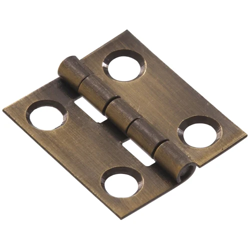 Smart Hillman Antique Brass Solid Brass Narrow Hinge 1 x 3 4 in. Quality