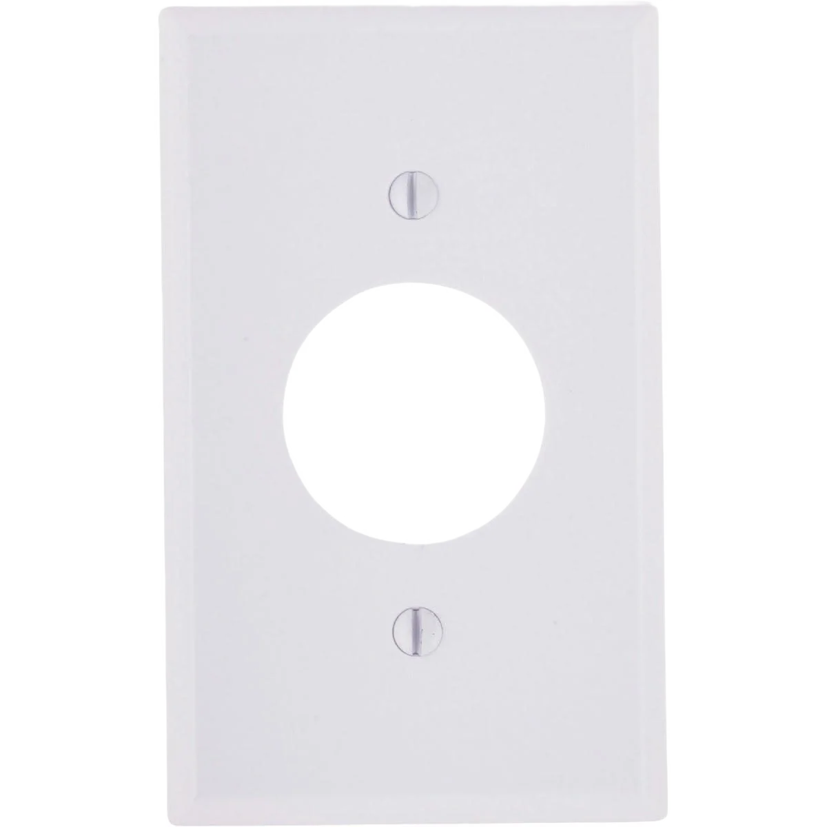 Detailed Leviton 1-Gang Single White Outlet Wall Plate Natural
