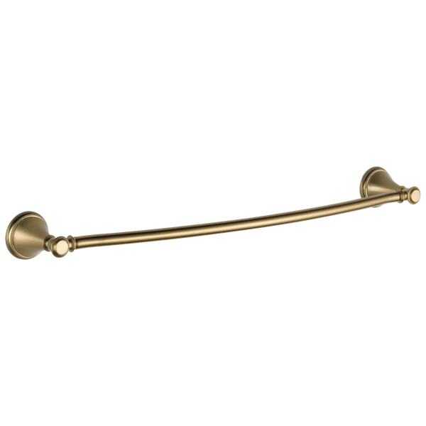 Functional Delta Cassidy Champagne Bronze Towel Bar 24 in. High-End