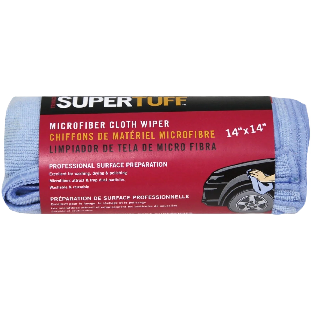 Trendy Trimaco SuperTuff 14 In. Microfiber Cleaning Cloth 3-Pack Unique