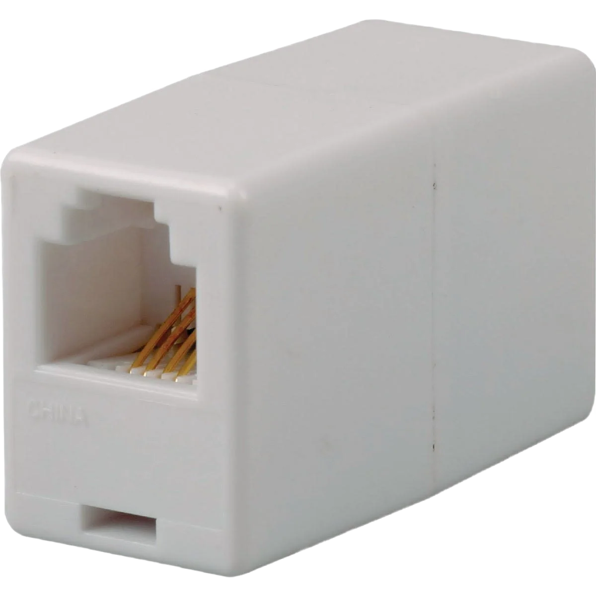 Superior RCA White Inline Phone Cord Coupler Proven