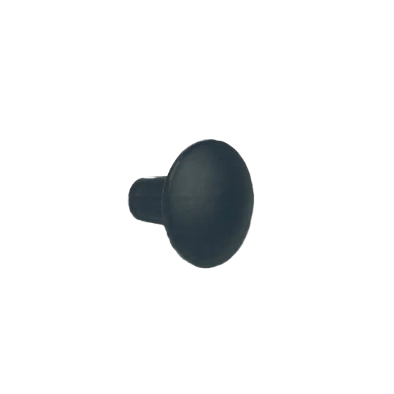 Relaxed Acorn Small Matte Black Smooth Cabinet Knob Pull 1 in. Official