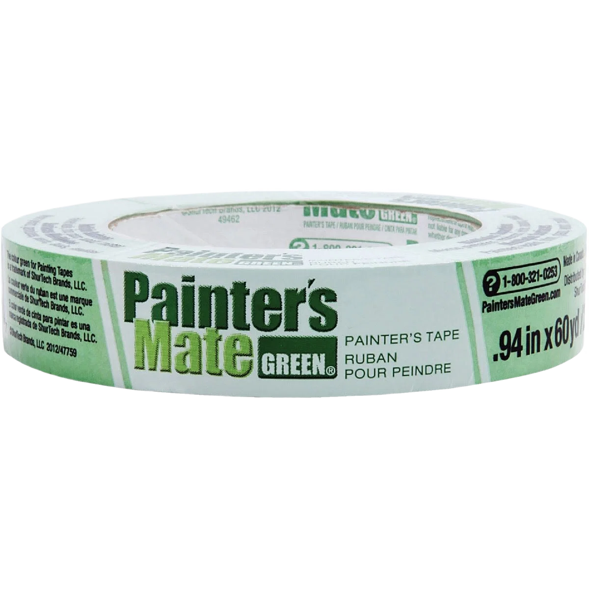 Fine Painter’s Mate Green Masking Tape 0.94 in. x 60 yd. Reliable